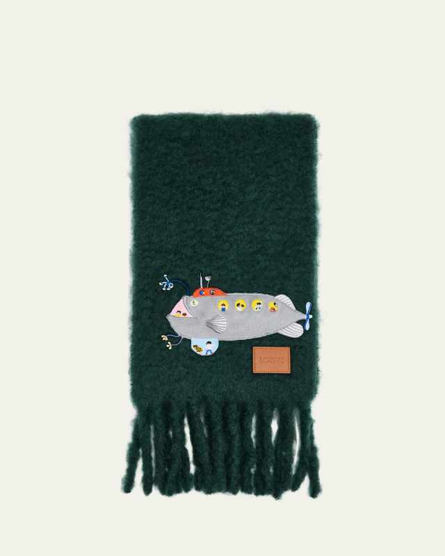Wool-Blend Submarine Scarf